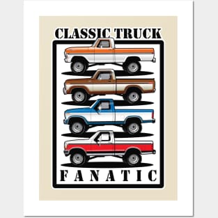 Classic Truck Fanatic Posters and Art